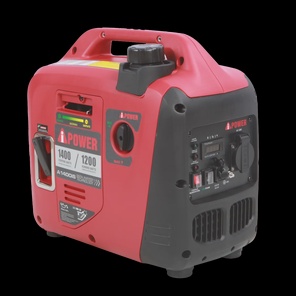 Инверторный бензиновый генератор A-iPower A1400IS с ручным запуском, 1.2 кВт, 230В